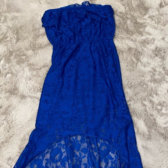 BONGO Dresses & Skirts - Blue Bongo high low dress